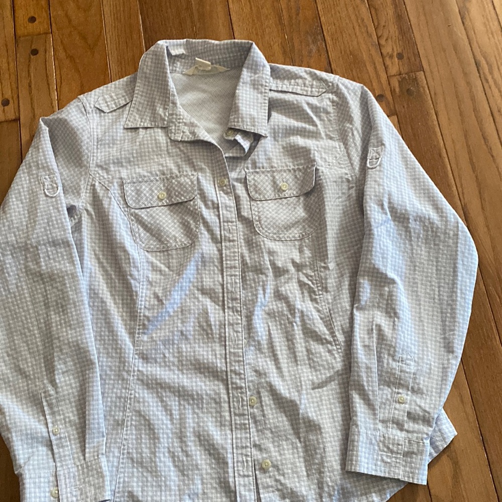 Size medium button down shirt by Ultimate Terrain
